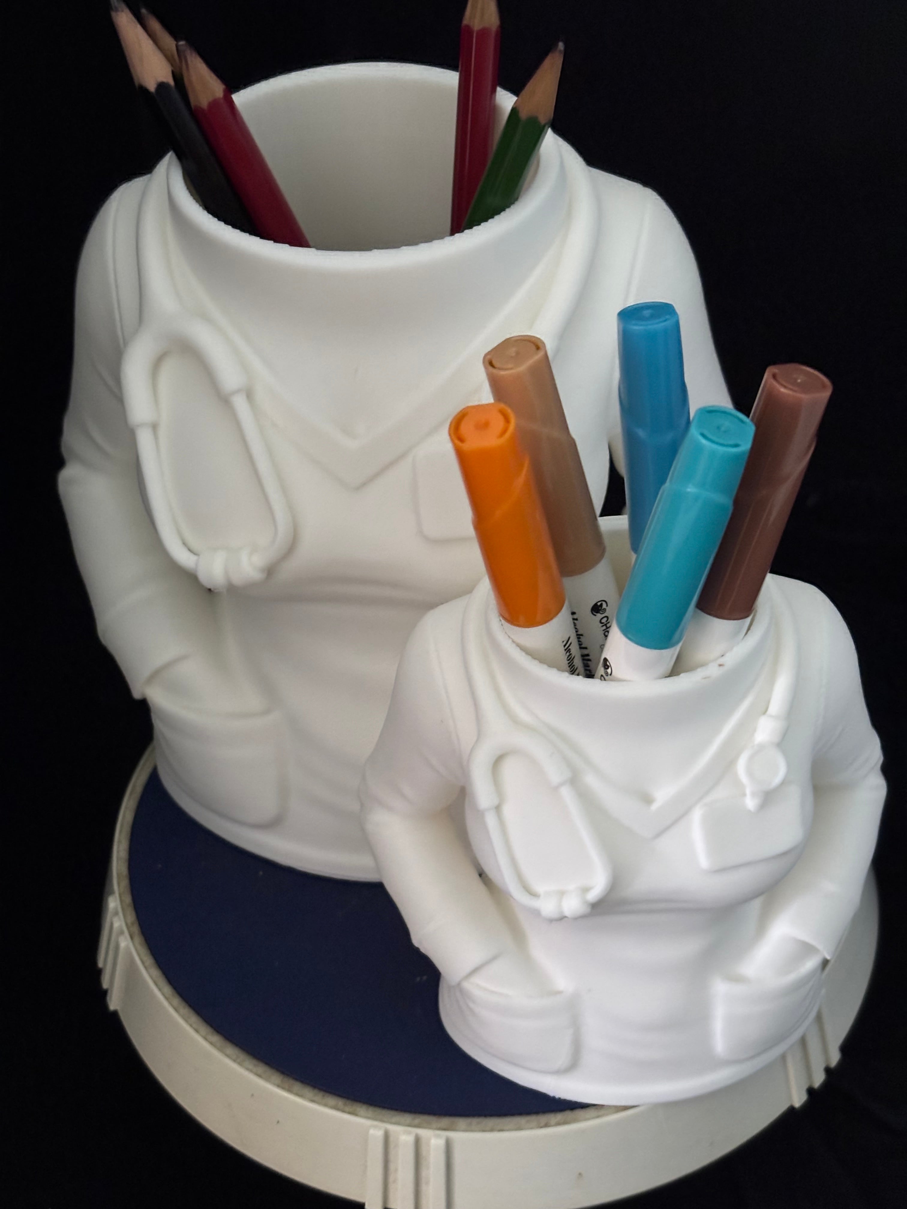 Medical Lab Coat Pen Holder – PLA 3D Printed