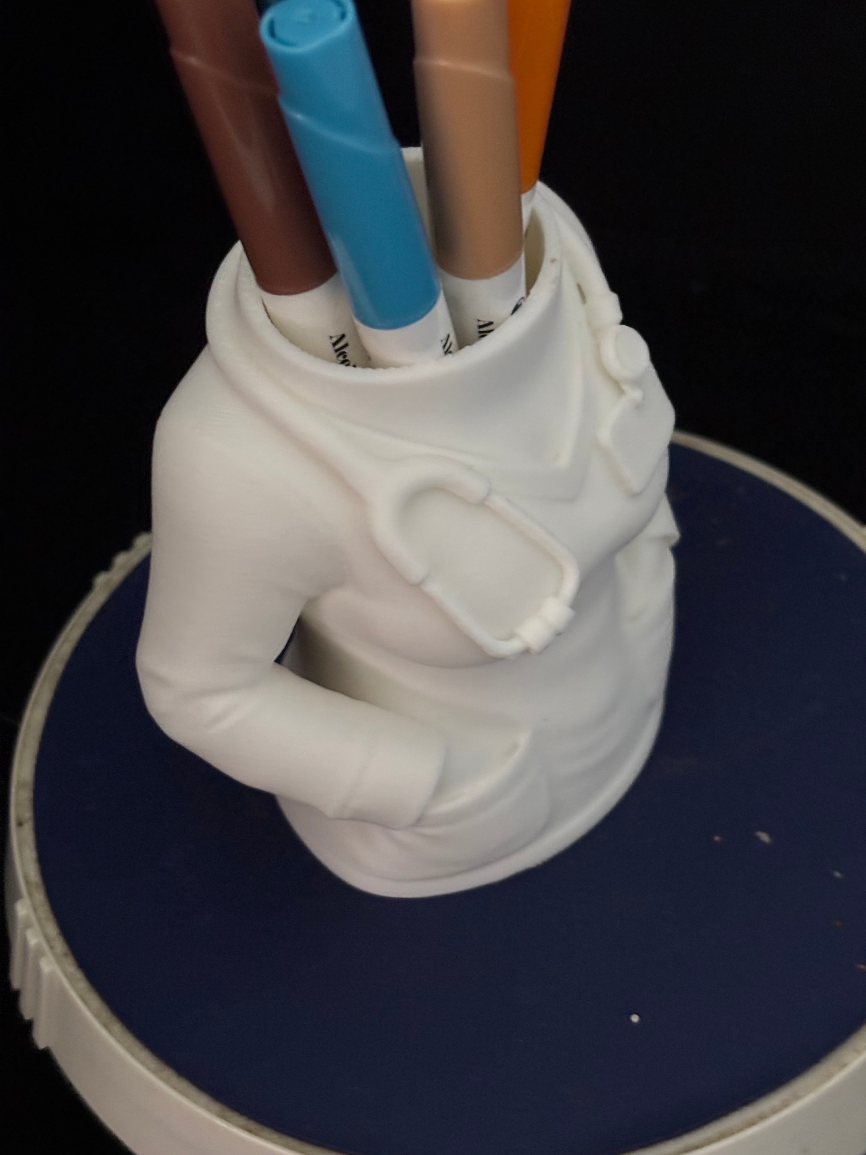 Medical Lab Coat Pen Holder – PLA 3D Printed